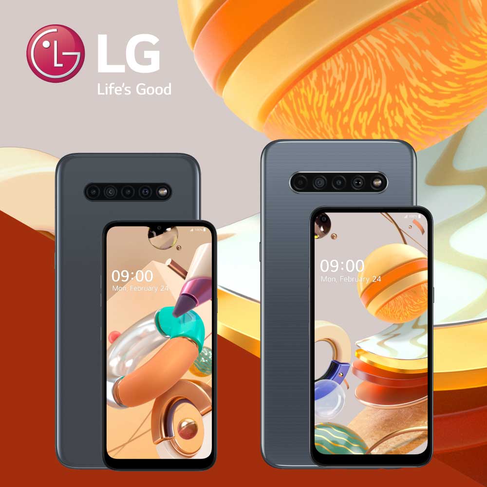 Lg feature image of the K61 and K41S front and back