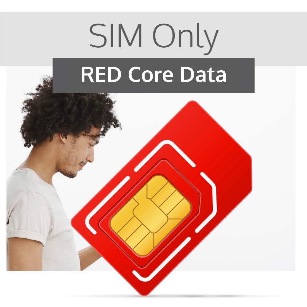 Sim Only Data Contract Red Core Data