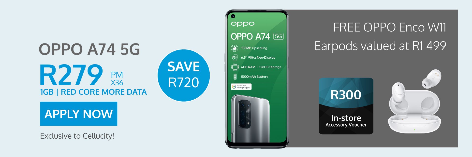 Oppo A74 5G Contract Deal