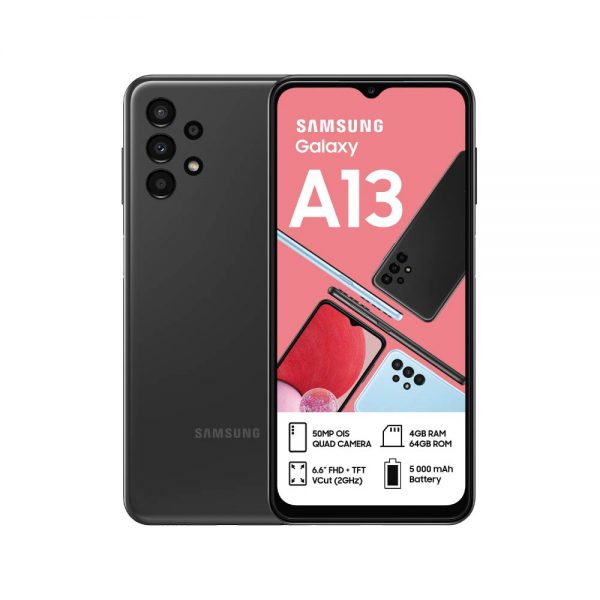 Samsung galaxy A13 in Black