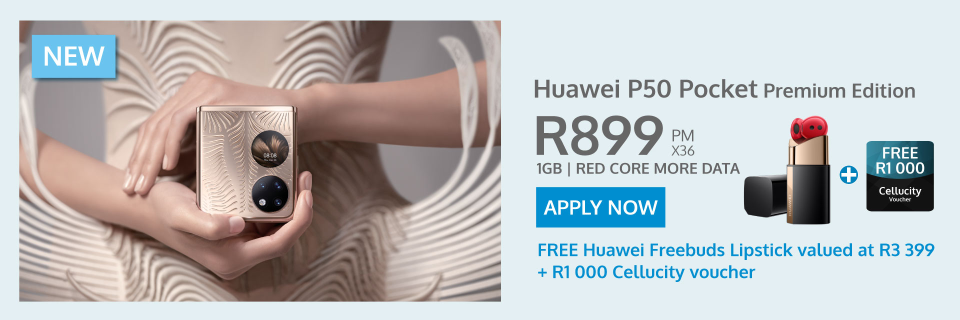 huawei p50 pocket contract deal banner