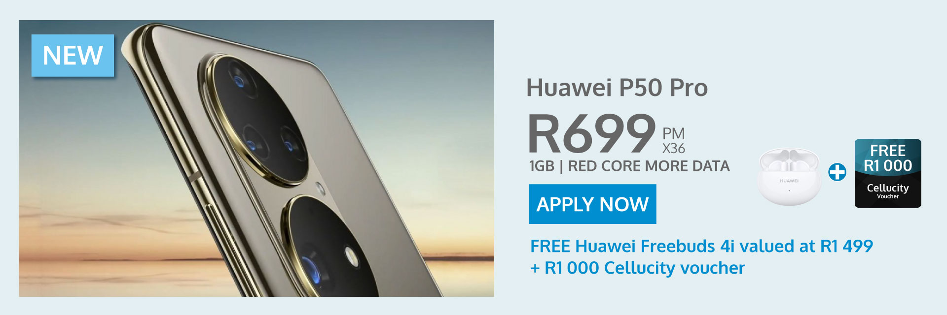 Huawei P50 Pro contract deal banner