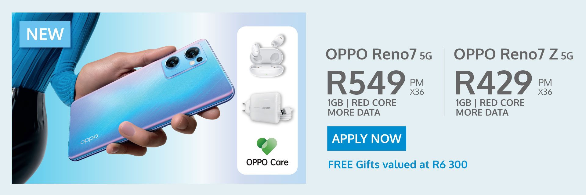 Oppo reno 7 and 7z contract banner