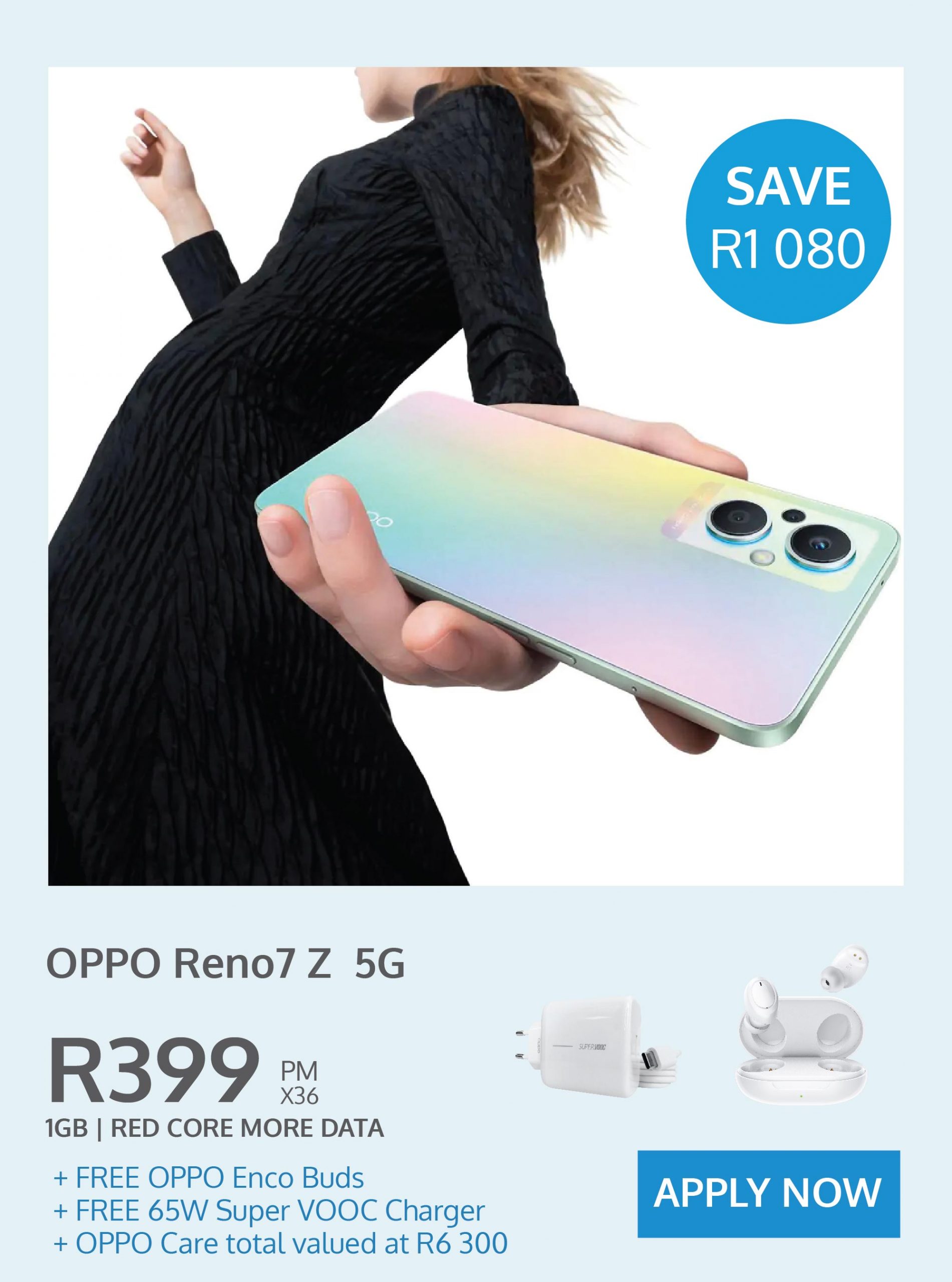 Oppo Reno 7Z 5G - contract deal