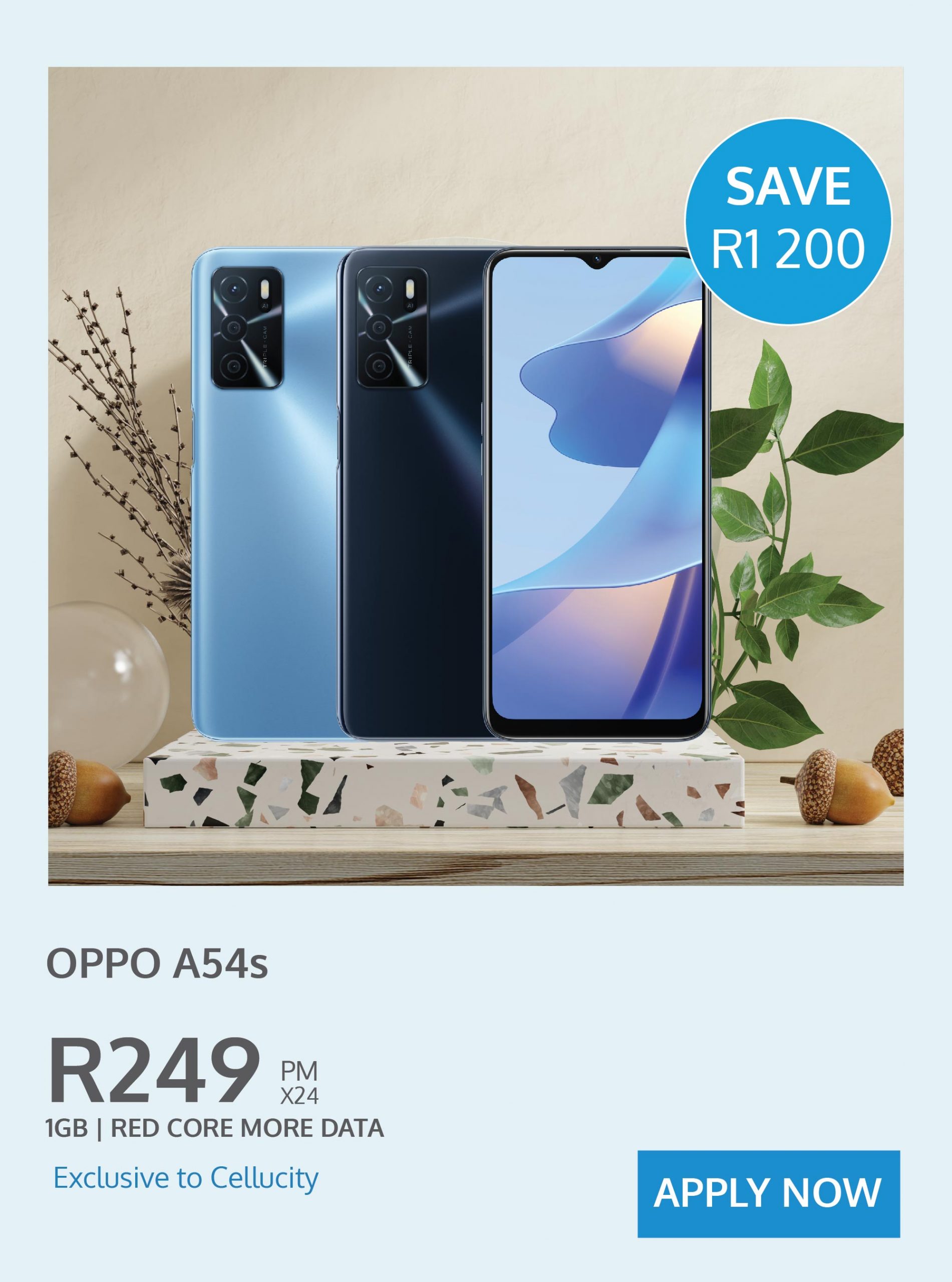 Oppo A54s contract deal
