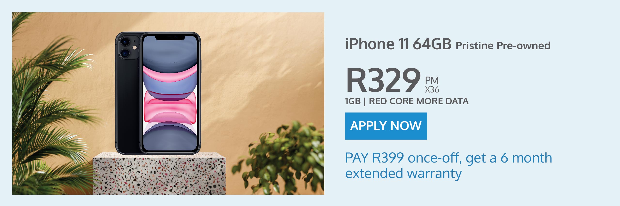 iPhone 11 64GB - contract deal