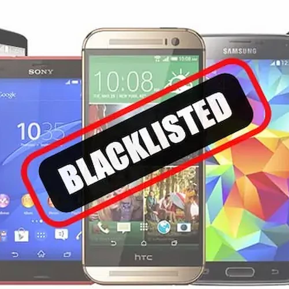 blacklisted phones