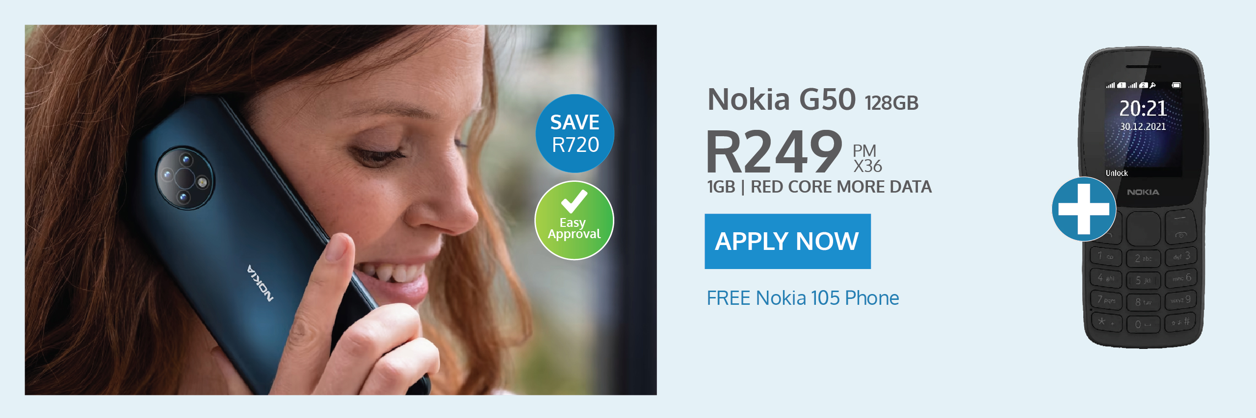 Nokia G50 contract deal