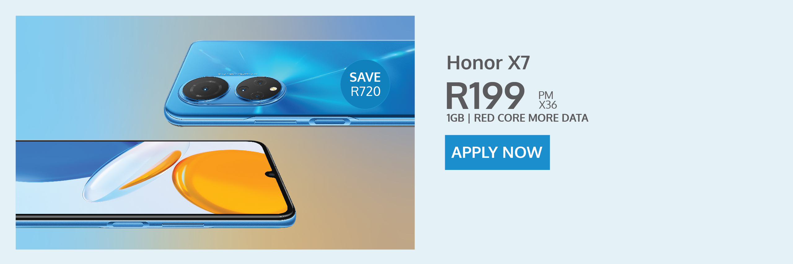 Honor X7 contract deal