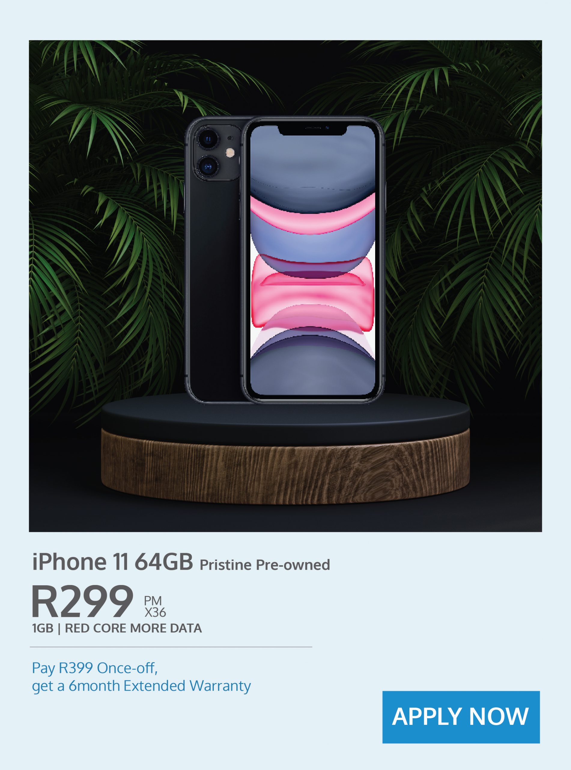 iPhone 11 pre-owned contract deal